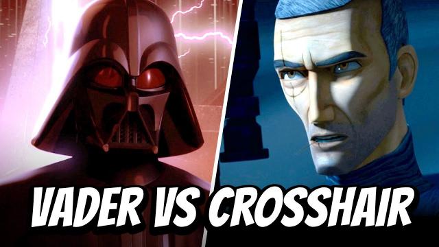 Darth Vader vs Crosshair: How Crosshair Could Redeem Himself in Star Wars The Bad Batch