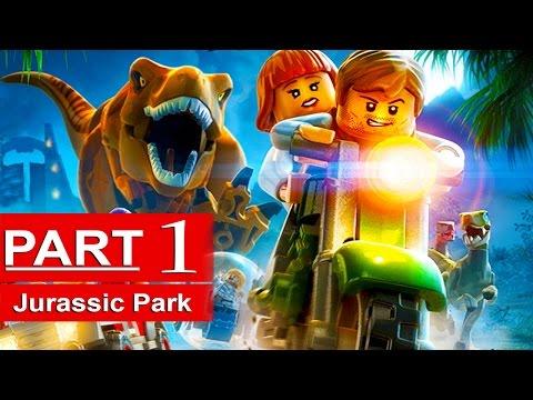 Lego Jurassic World Gameplay Walkthrough Part 1 [1080p HD] Jurassic Park 1 - No Commentary