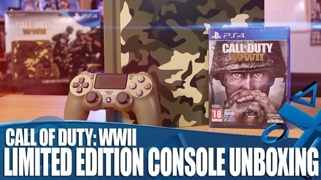 Call Of Duty: WWII Limited Edition Console - What's in the box?