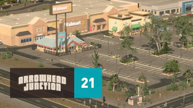 Cities Skylines: Arrowhead Junction - Part 21 - Commercial District
