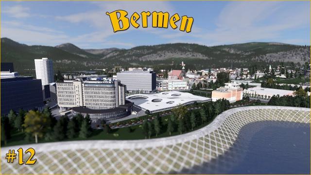 Cities Skylines: Bermen - Financial District and Water Front #12