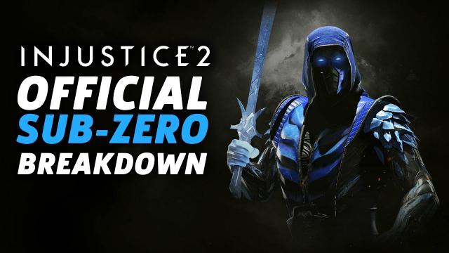 Injustice 2 Sub-Zero Gameplay - Official Moveset And Breakdown