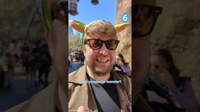 How many Star Wars things can Dave name at Galaxy's Edge?