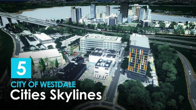 Cities Skylines: City of Westdale EP5 - Historical Palace, Commerical Complex