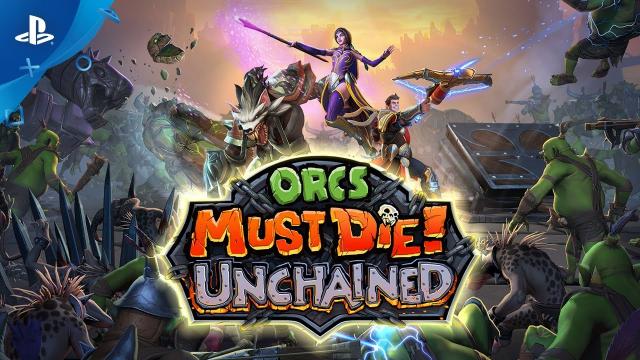 Orcs Must Die! Unchained - Launch Gameplay Trailer | PS4