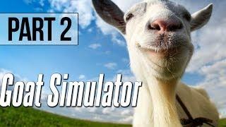 Goat Simulator Walkthrough - Part 2 JETPACK - PC Gameplay 1080p