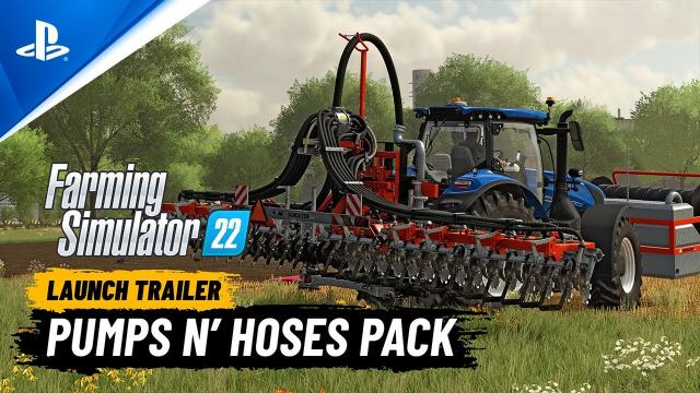 Farming Simulator 22: Pumps N' Hoses Pack - Launch Trailer 5 | PS5 & PS4 Games