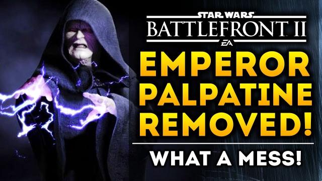 Emperor Palpatine Removed! Lightsaber Combat Changes! Star Wars Battlefront 2!  What A Mess!