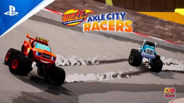 Blaze and the Monster Machines Axle City Racers - Announce Trailer | PS4