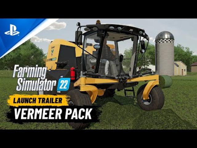 Farming Simulator 22 - Vermeer Pack Launch Trailer I PS5 & PS4 Games