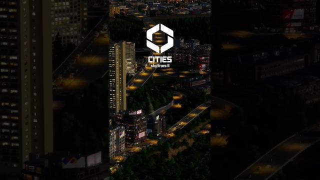 City Lights #citiesskylines2 #citiesskylinesii