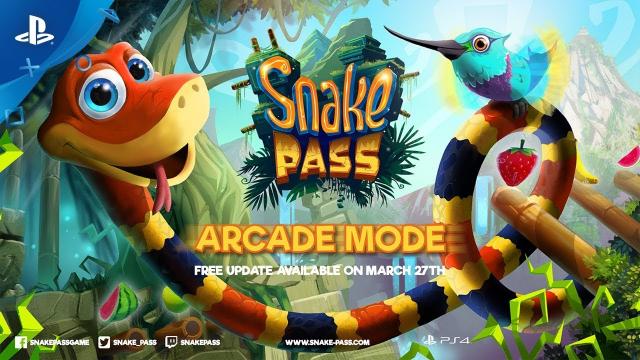 Snake Pass – Arcade Mode Update | PS4