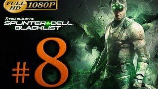 Splinter Cell Blacklist Walkthrough Part 8 Kobin STEALTH Mission [1080p HD] - No Commentary
