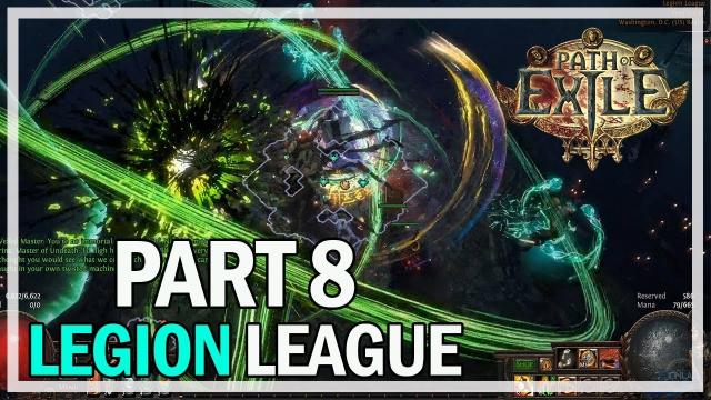 Path of Exile - Cyclone Legion Part 8 - Mapping to 95