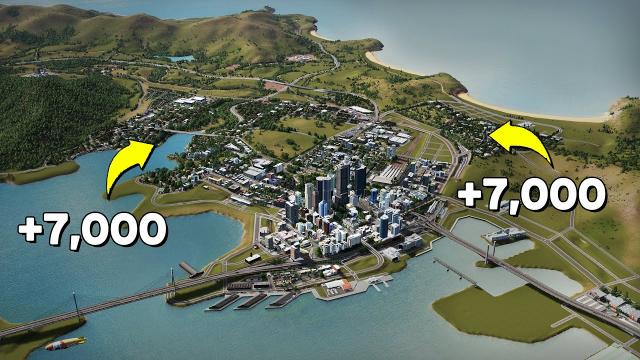 Doubling the Population | Cities Skylines: Oceania 22