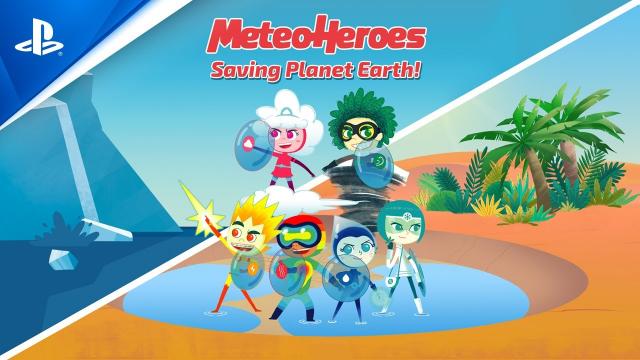 MeteoHeroes: Saving Planet Earth! - Official Trailer | PS4 Games