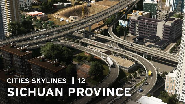 CSUR Interchange - Cities Skylines: Sichuan Province - 12