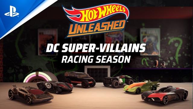 Hot Wheels Unleashed - DC Super-Villains Racing Season | PS5, PS4