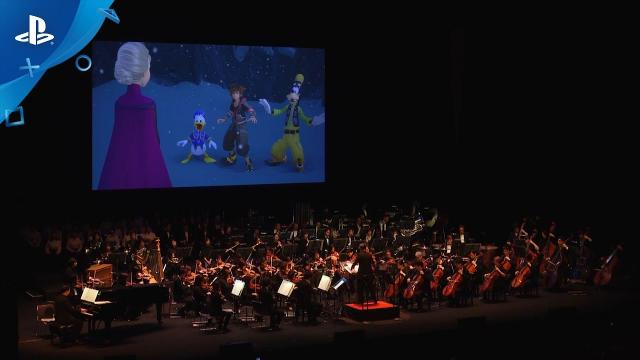 KINGDOM HEARTS III Re Mind - "A Frozen Fracas" Orchestra Concert Sneak Peek | PS4