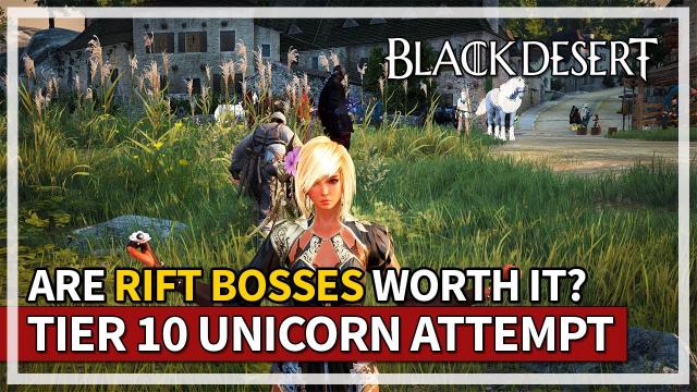 Tier 10 Unicorn Attempt & Are Rift Bosses Worth It? | Black Desert