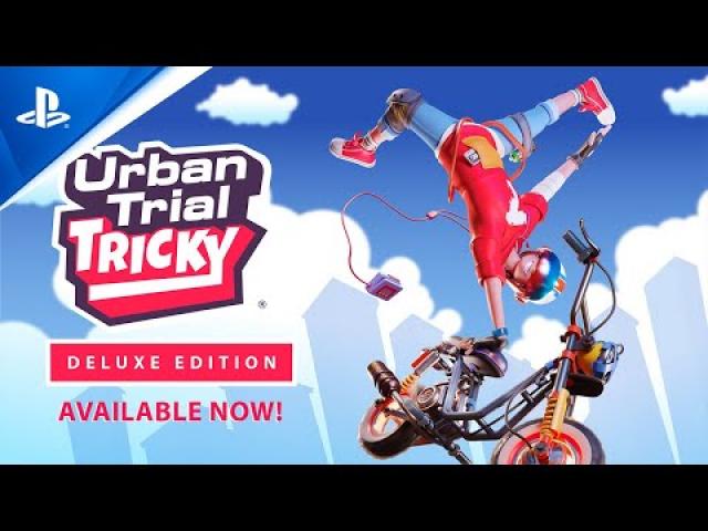 Urban Trial Tricky Deluxe Edition - Launch Trailer | PS4