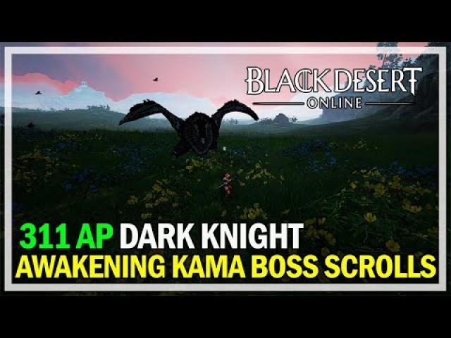 Black Desert Online - Awakening Kamasylvia Bosses - 311 AP Dark Knight