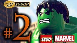 LEGO Marvel SuperHeroes Walkthrough Part 2 [1080p HD] - No Commentary - LEGO Marvel SuperHeroes