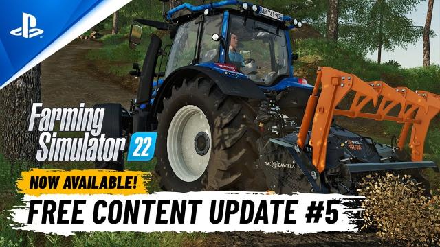 Farming Simulator 22 - Free Content Update #5 | PS5 & PS4 Games