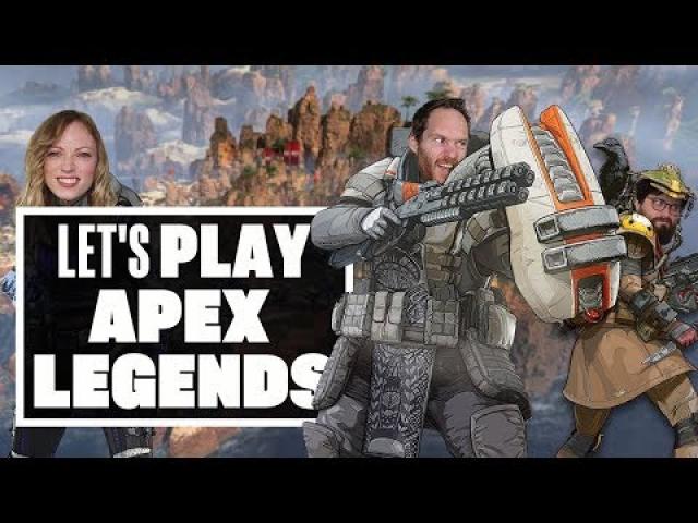 Let's Play Apex Legends - LET'S GET READY TO DROP, SHOCK AND FLOP!