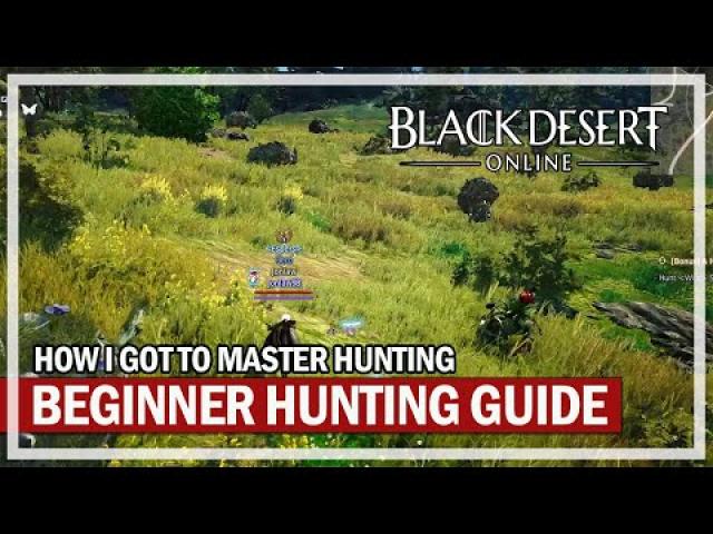 How I got Master Hunting Lifeskill Guide 2022 | Black Desert