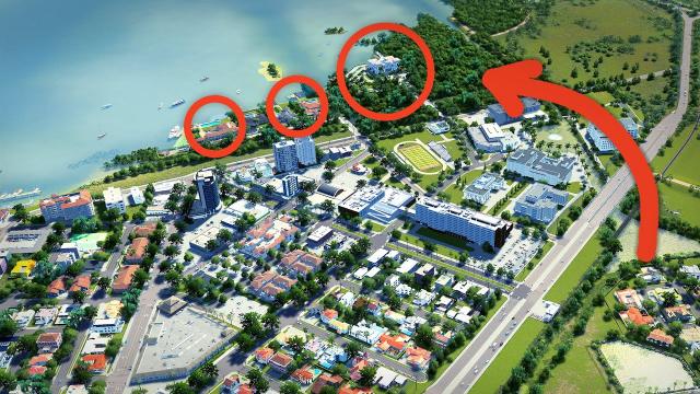 MEGA Mansions and Tiny Trailer Homes are GREAT in Cities Skylines! Here's Why | Sunset City 23