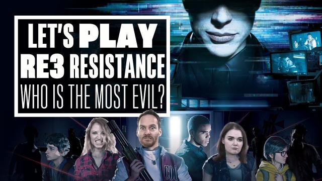 Let's Play Resident Evil: Resistance Multiplayer - WHO IS THE MOST EVIL?!