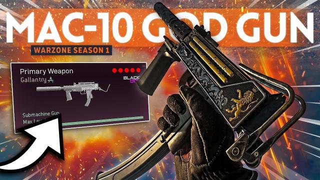 The MAC-10 SMG is the new Warzone GOD GUN! (Best Class Setup)