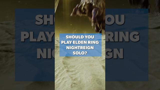 Can you play Elden Ring Nightreign solo? #eldenringnightreign #nightreign