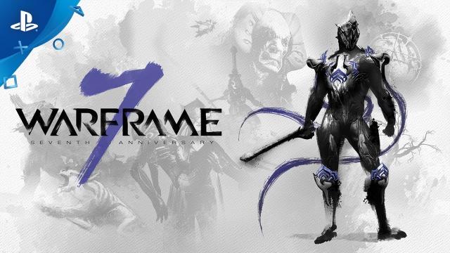 Warframe - 7 Year Anniversary Free Rewards | PS4