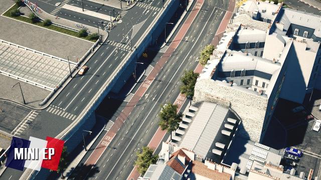 Cities Skylines: Little France - Flipping a boulevard and an intersection #miniEpisode