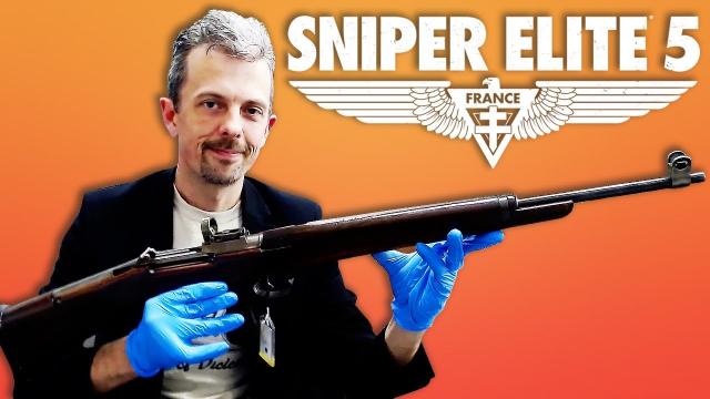 "This Is The Only Rifle In The World!" - Firearms Expert Reacts To Sniper Elite 5’s Guns