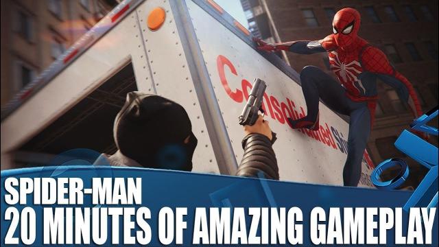 Marvel's Spider-Man - 20 Minutes Of Amazing Open World PS4 Gameplay