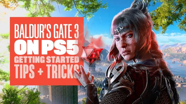 Baldur's Gate 3 PS5 - Getting Started Tips + Tricks! Let's Play BG3 on PS5 with combat advice & more
