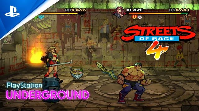 Streets of Rage 4: Mr. X Nightmare Survival Mode Gameplay - PlayStation Underground