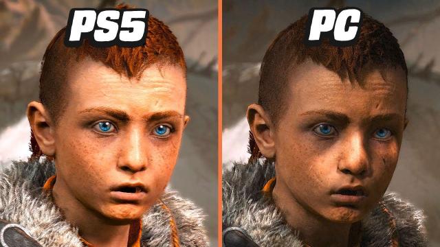 God of War PS5 Vs PC Ultra Settings Graphics Comparison