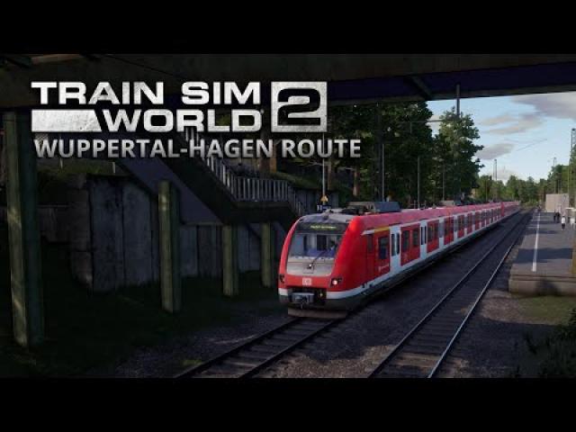 Wuppertal - Hagen Route: DB BR 422 EMU Daytime - Train Sim World 2