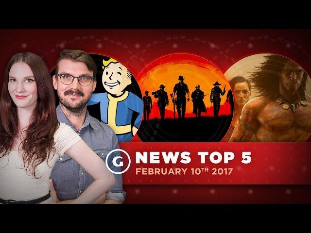 Call of Duty 2017 Announced & Major Fallout 4 Update Arrives! - GS News top 5