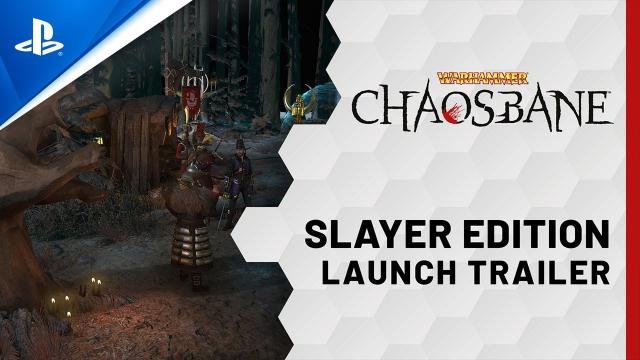 Warhammer: Chaosbane - Slayer Edition  - Launch Trailer | PS5, PS4