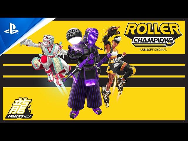 Roller Champions - Dragon's Way Free to Play Trailer | PS4 Games