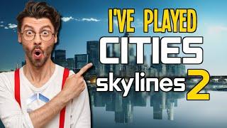 Cities Skylines 2: My Playing Experience & Trailer Reaction!