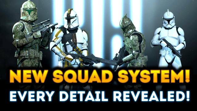 NEW SQUAD SYSTEM! EVERY DETAIL REVEALED! - Star Wars Battlefront 2 Clone Wars DLC September Update