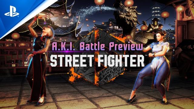 Street Fighter 6 - A.K.I. Battle Preview | PS5 & PS4 Games