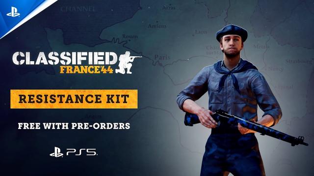 Classified: France '44 - Release Date Trailer | PS5 Games
