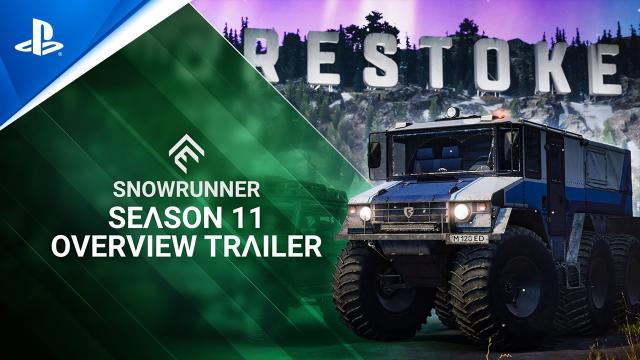 SnowRunner - Season 11 Overview Trailer | PS5 & PS4 Games